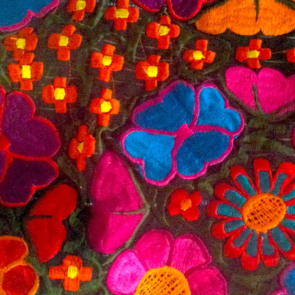 Bright colors pillow case